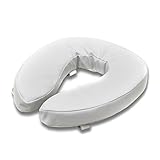 Algopix Similar Product 1 - Padded Raised Toilet Seat 2 Inches