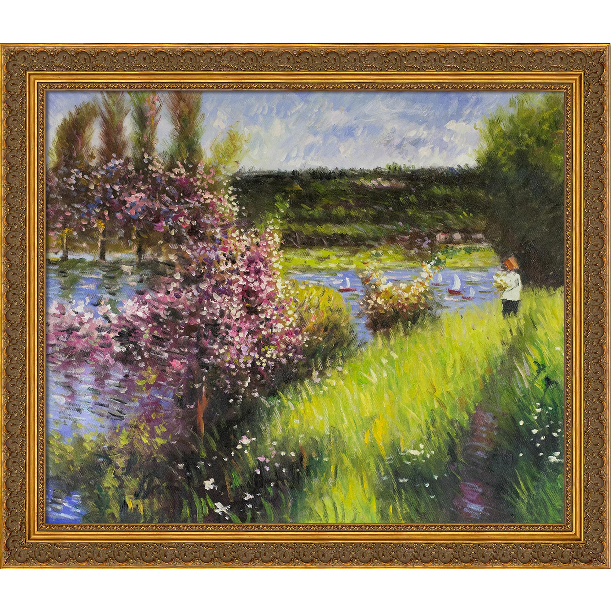 Algopix Similar Product 12 - overstockArt The Seine at Chatou with