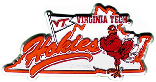 Algopix Similar Product 3 - NCAA Virginia Tech Hokies Magnet 2D