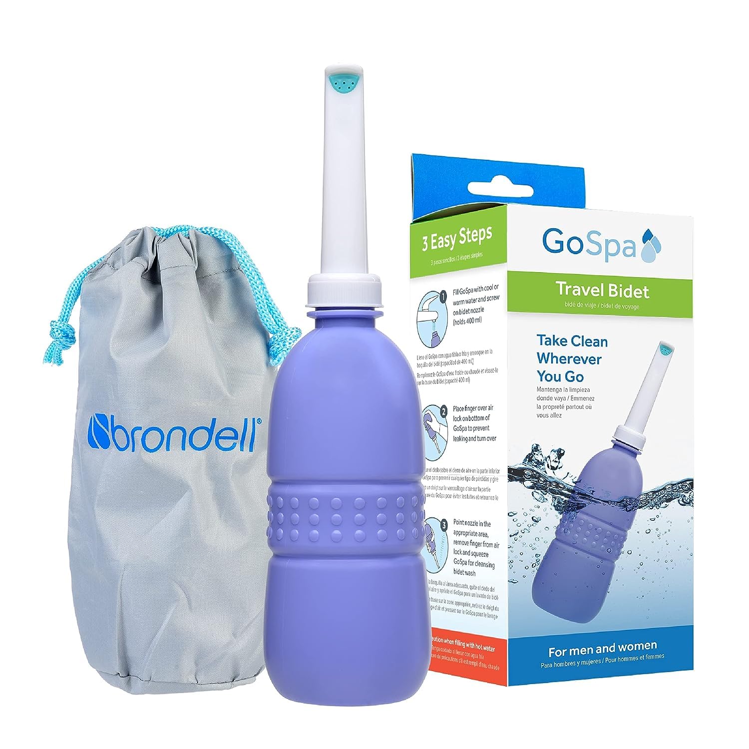 Algopix Similar Product 6 - Brondell GoSpa Travel Bidet GS70