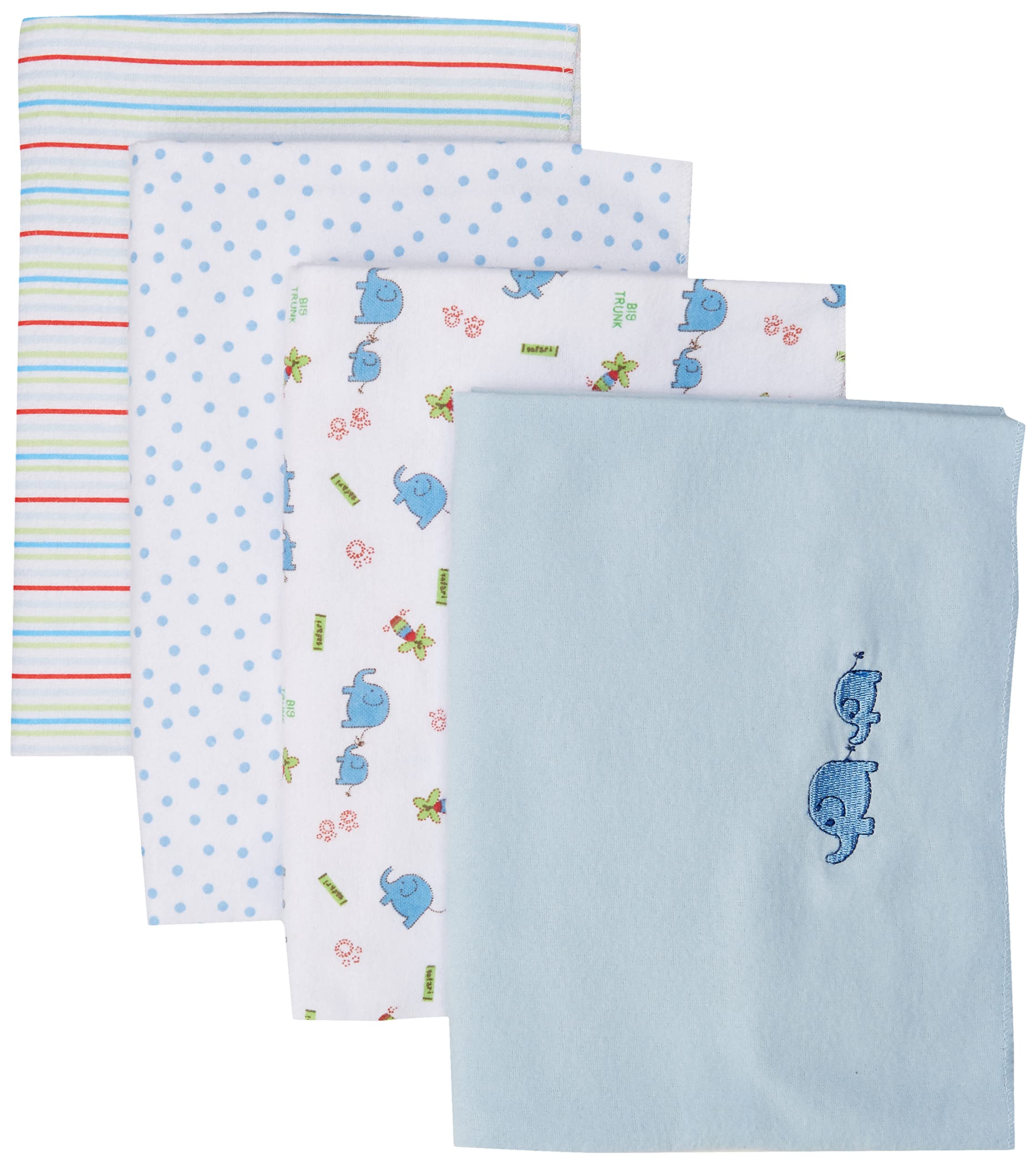 Algopix Similar Product 17 - SpaSilk Unisexbaby Newborn 4 Pack 100
