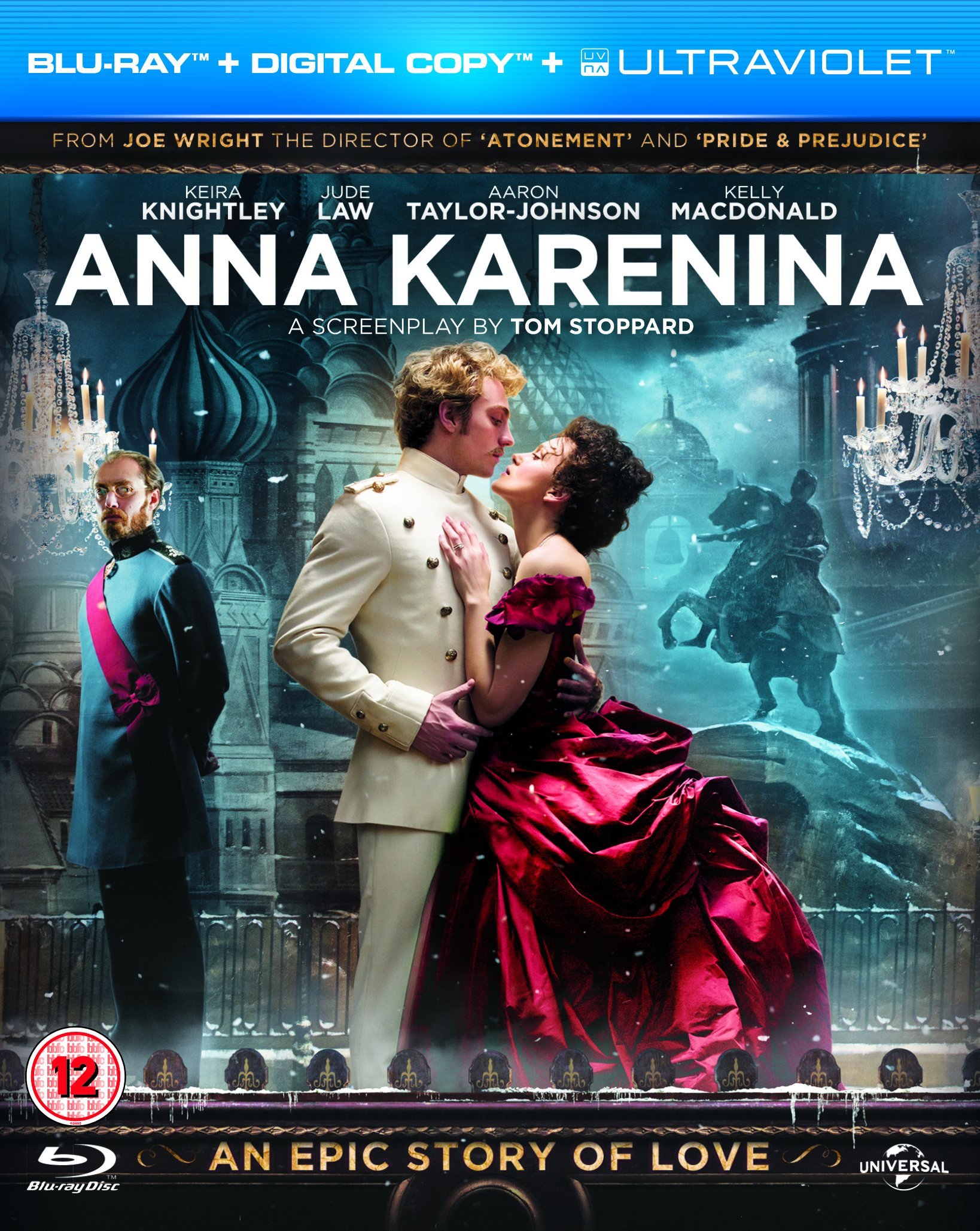 Algopix Similar Product 8 - Anna Karenina Bluray  Digital Copy 