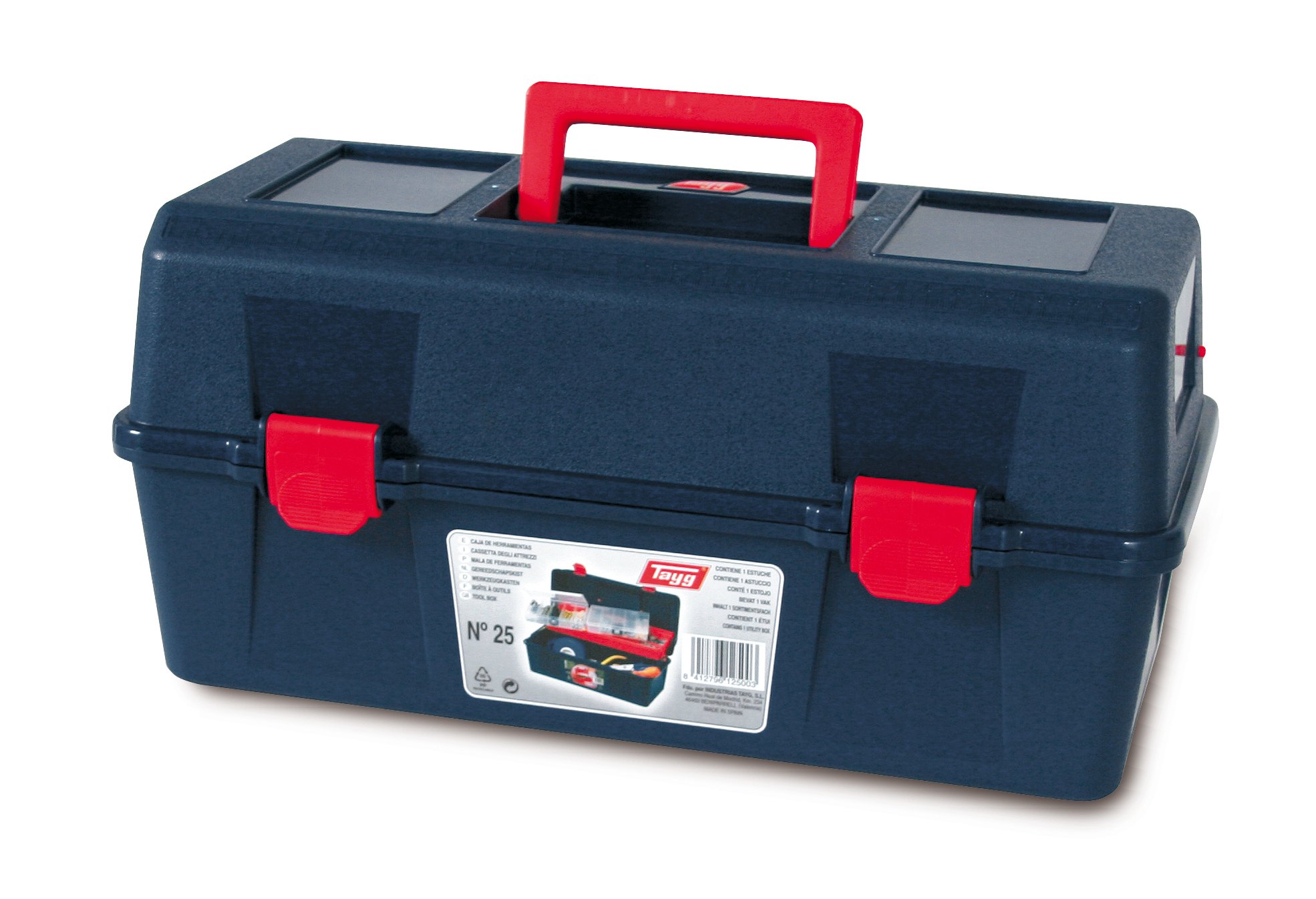 Algopix Similar Product 18 - Tayg 125003 Plastic Tool Box mod 25