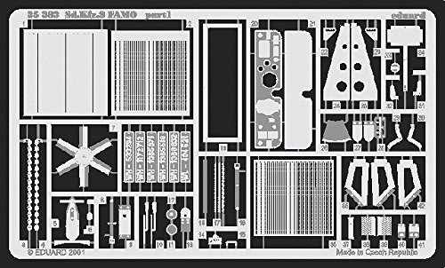 Algopix Similar Product 1 - Eduard Photoetch 135  Sdkfz9 Famo