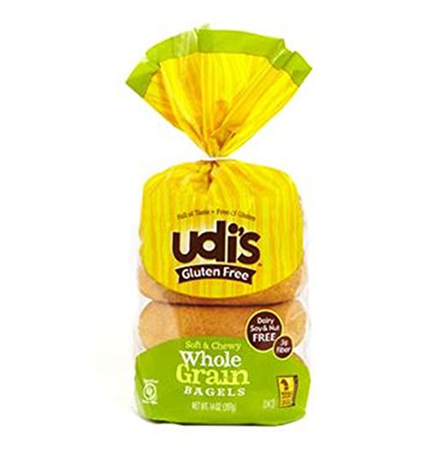 Algopix Similar Product 7 - Udis Gluten Free Foods Bagel Whole