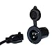 Algopix Similar Product 12 - Powermania AC Plug Port BLK AC Plug