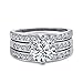 Algopix Similar Product 9 - Bling Jewelry Round Cut 3 Piece CZ