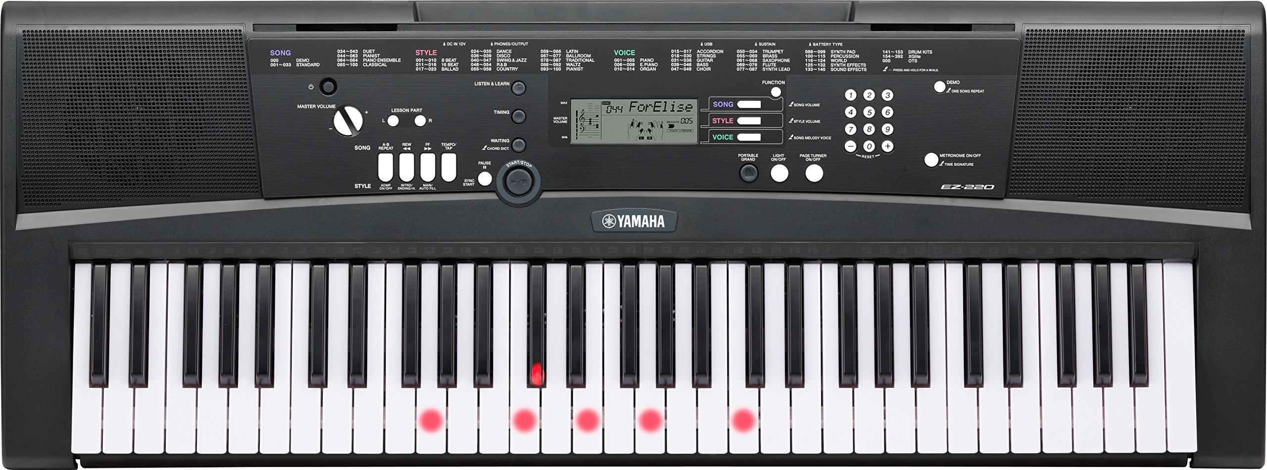 Algopix Similar Product 18 - Yamaha EZ220MM EZ Series 61Key