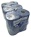 Algopix Similar Product 2 - 12 x Centre Feed Rolls Blue Tissue