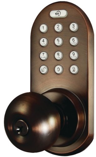 Algopix Similar Product 15 - Electronic Door Knob Finish Oil Rubbed