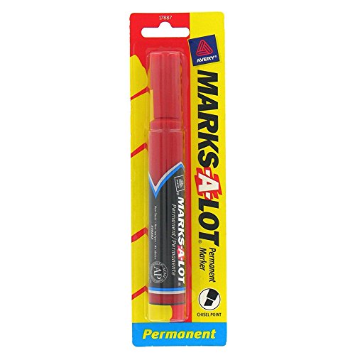 Algopix Similar Product 18 - Avery 17887 Red MarksALot Chisel Tip