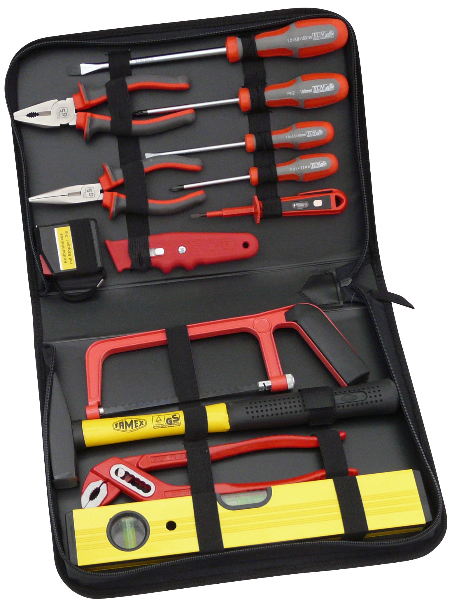 Algopix Similar Product 13 - Famex 19048 ZipUp Tool Kit Case with