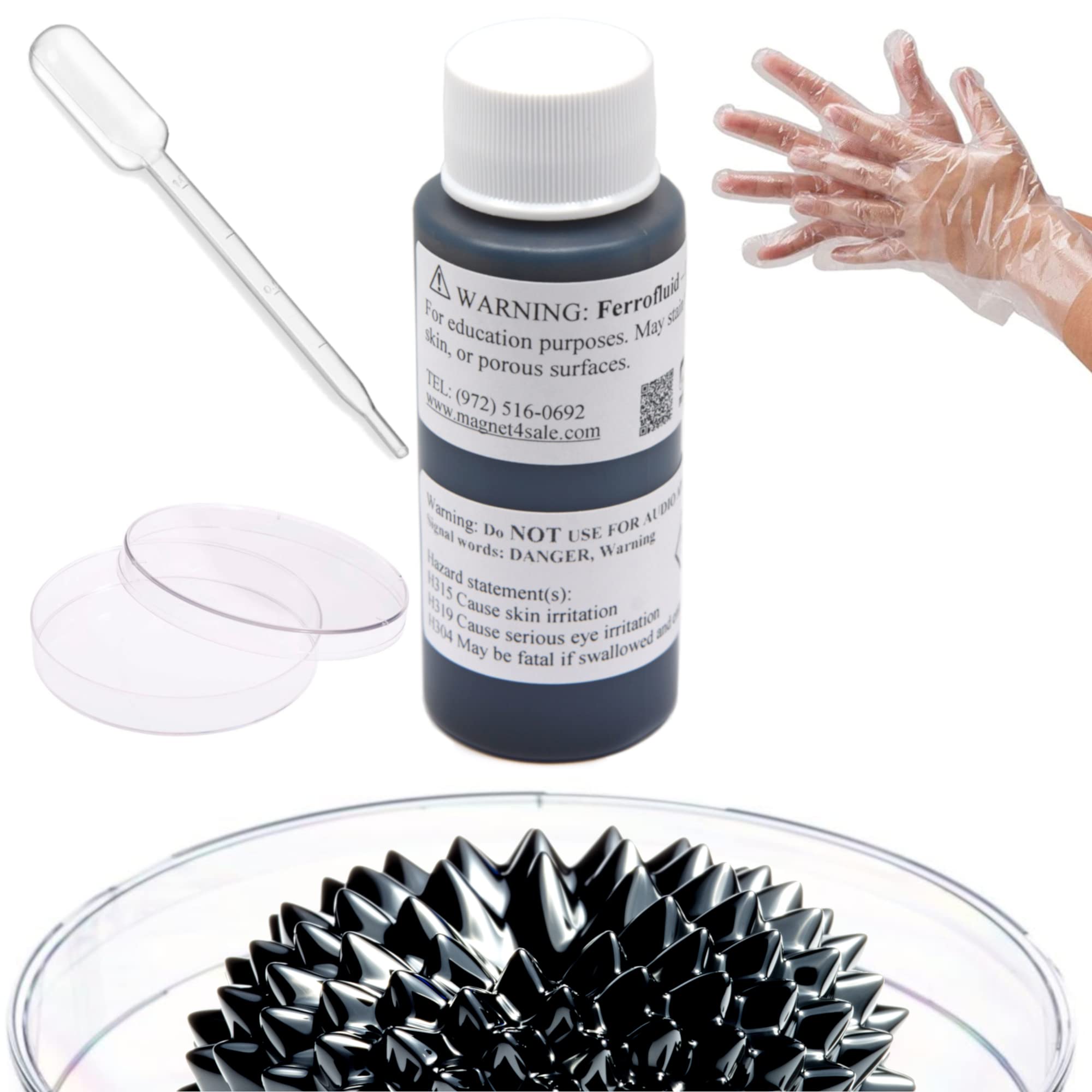 Algopix Similar Product 18 - CMS MAGNETICS  2oz Kit Ferrofluid
