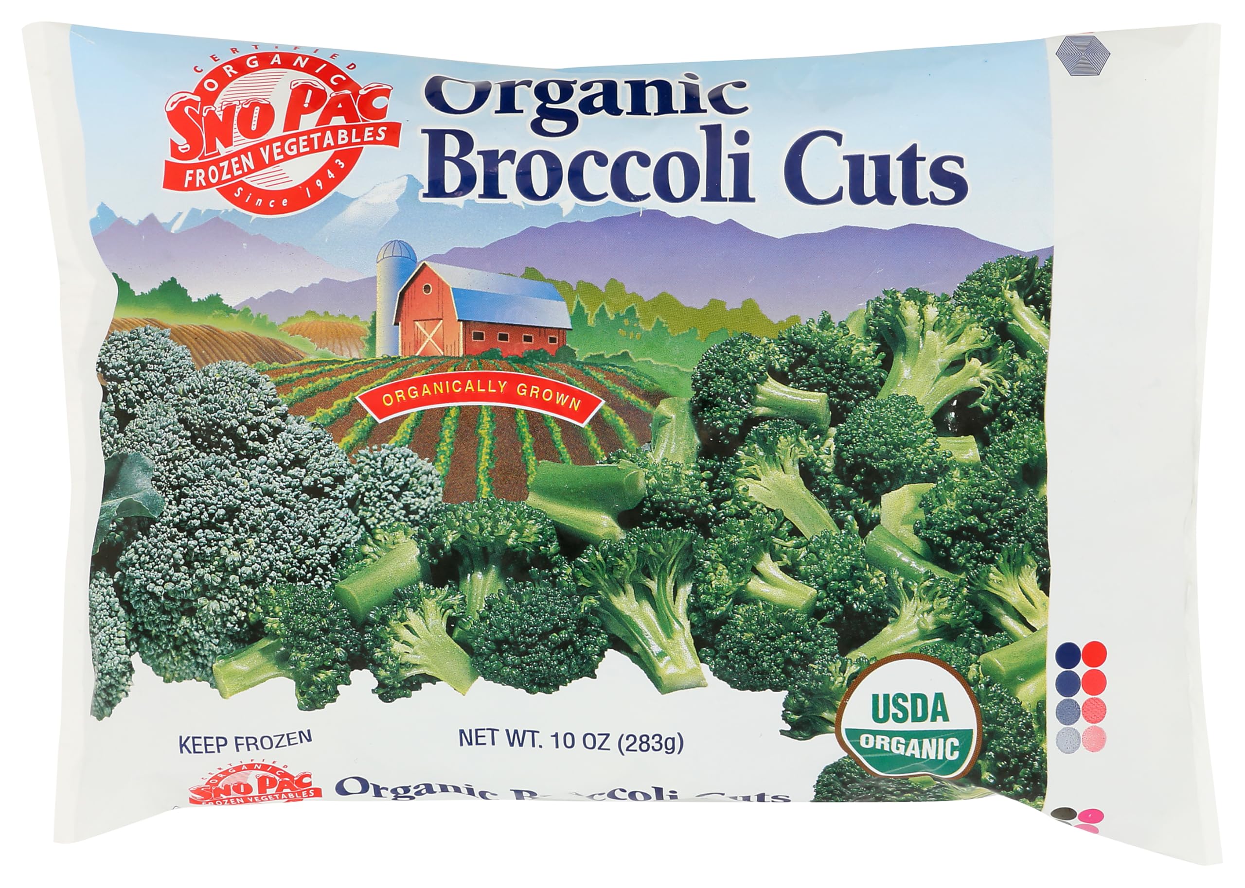 Algopix Similar Product 18 - Organic Frozen Broccoli, 10 Ounce Bag