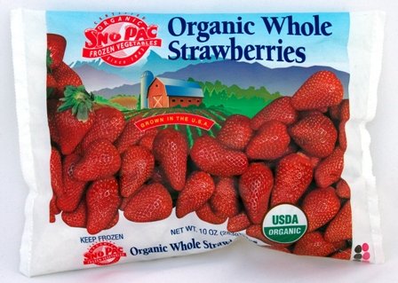 Algopix Similar Product 15 - Organic Frozen Strawberries, 10 oz. Bag