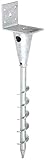 Algopix Similar Product 20 - GahAlberts 212278 LShaped Post Holder
