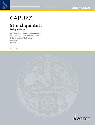 Algopix Similar Product 18 - Quintette  cordes en sol majeur op