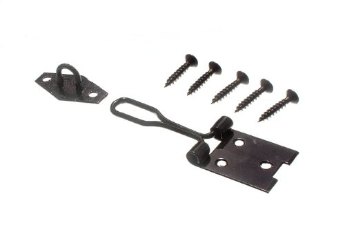 Algopix Similar Product 12 - WIRE HASP  STAPLE GATE LOCK LIGHT DUTY