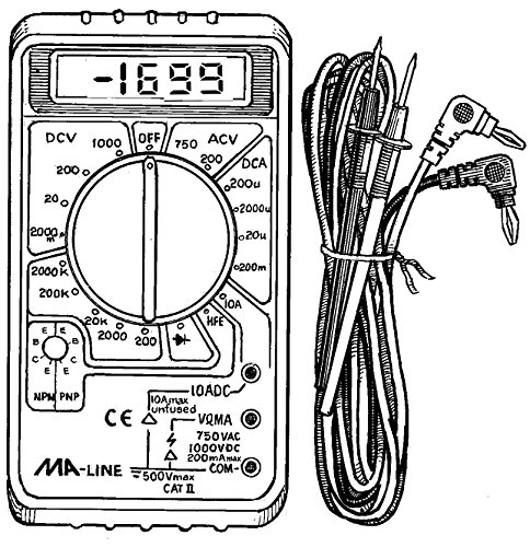 Algopix Similar Product 20 - Monti and Associates MA-DM1 Multi Meter