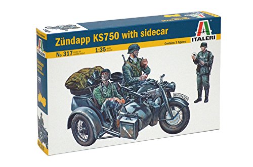 Algopix Similar Product 19 - 1/35 ZUNDAPP KS750 with Sidecar