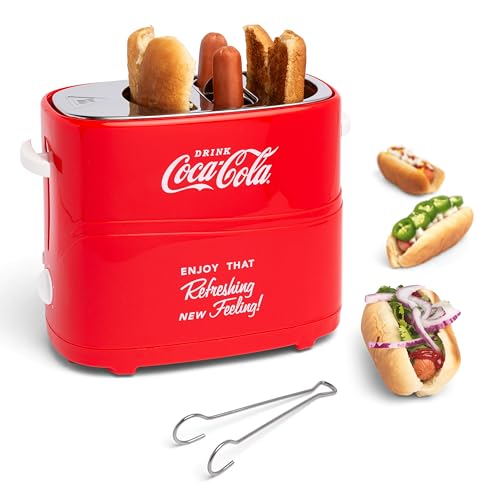 Algopix Similar Product 3 - Nostalgia CocaCola 2 Slot Bun Mini