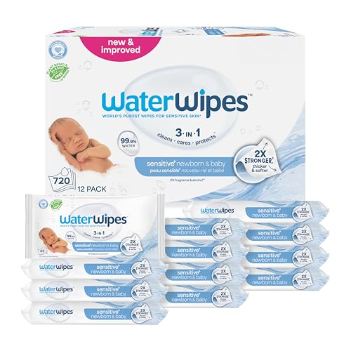 Algopix Similar Product 5 - WaterWipes Sensitive Newborn  Baby