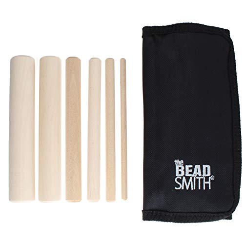 Algopix Similar Product 15 - The Beadsmith Wooden Mandrel Set 6