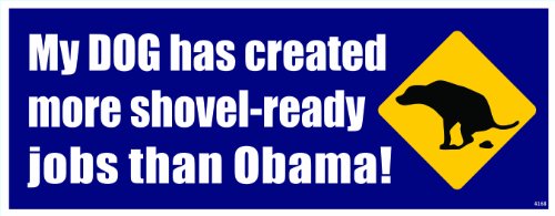 Algopix Similar Product 7 - Anti Obama Political Bumper Sticker