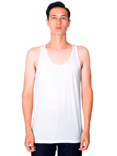 Algopix Similar Product 18 - American Apparel Men 5050 Tank Size XS