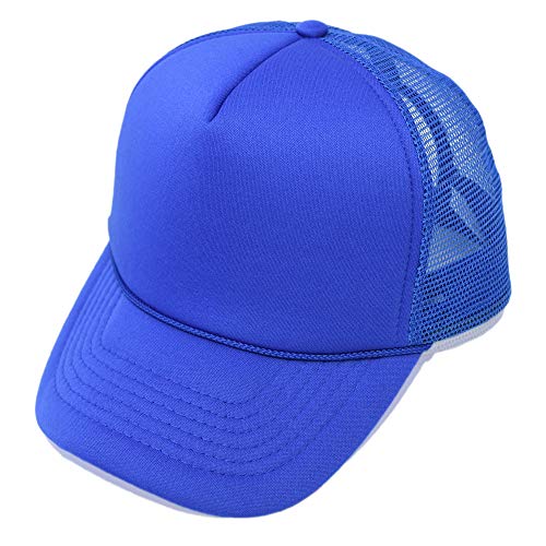 Algopix Similar Product 2 - DALIX Plain Trucker Hat Mesh Cap in