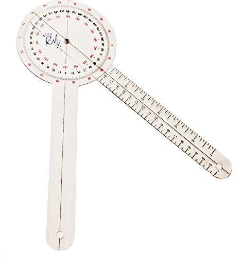 Algopix Similar Product 7 - EMI Plastic 12 Goniometer 360 Degree