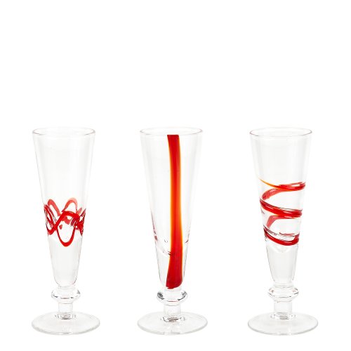 Algopix Similar Product 17 - Impulse Crazy Cordial Glass Red 4