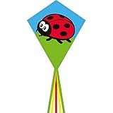 Algopix Similar Product 9 - HQ Kites Eddy Ladybug 28"Diamond Kite