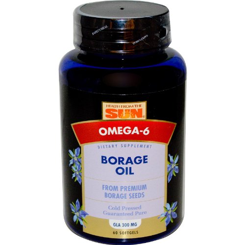 Algopix Similar Product 14 - Health From The Sun Borage Oil 1300mg
