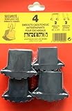 Algopix Similar Product 19 - Artub 000900 Base Pieces Rubber Set of 4
