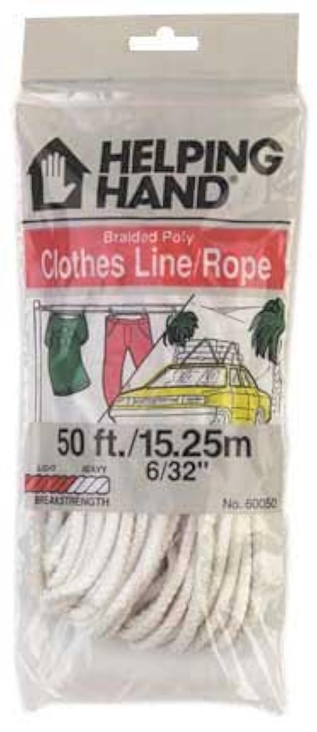 Algopix Similar Product 15 - Helping Hand 60050 Clothes Line Rope