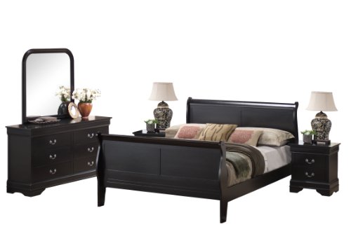 Algopix Similar Product 14 - Baxton Studio Harrell Black Modern