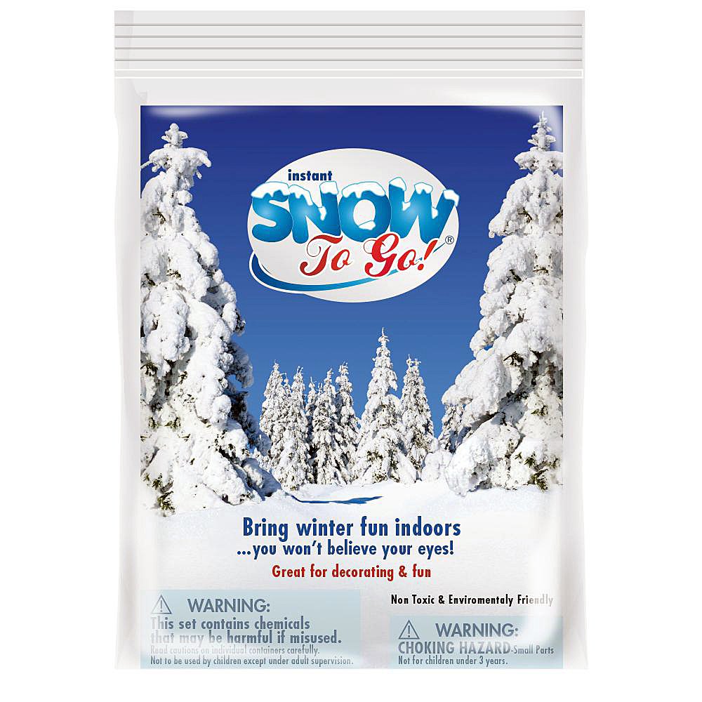Algopix Similar Product 12 - Instant Snow to Go Makes 1 Gallon Snow