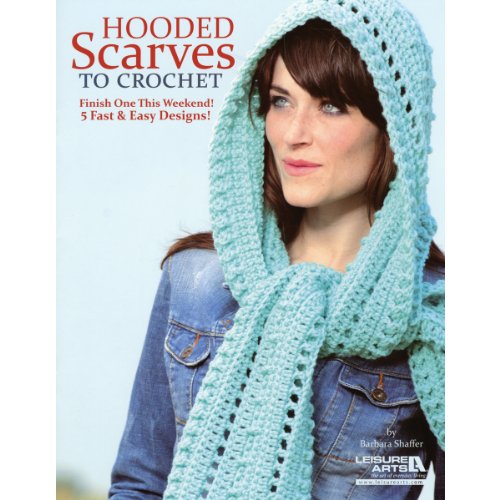 Algopix Similar Product 15 - Leisure Arts-Hooded Scarves to Crochet