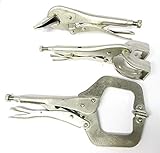 Algopix Similar Product 18 - 3PC Welding Clamps Plier Set C Clamp