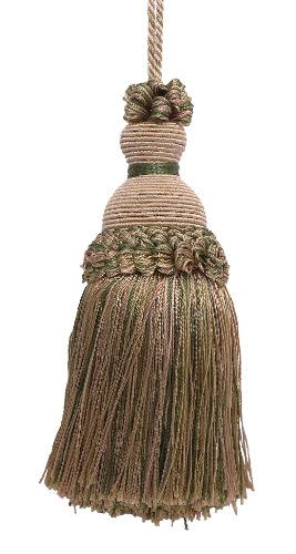 Algopix Similar Product 17 - Decorative 5 inch Key Tassel Wine