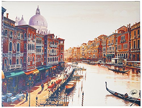 Algopix Similar Product 20 - Venice by Hava 18x24Inch Canvas Wall