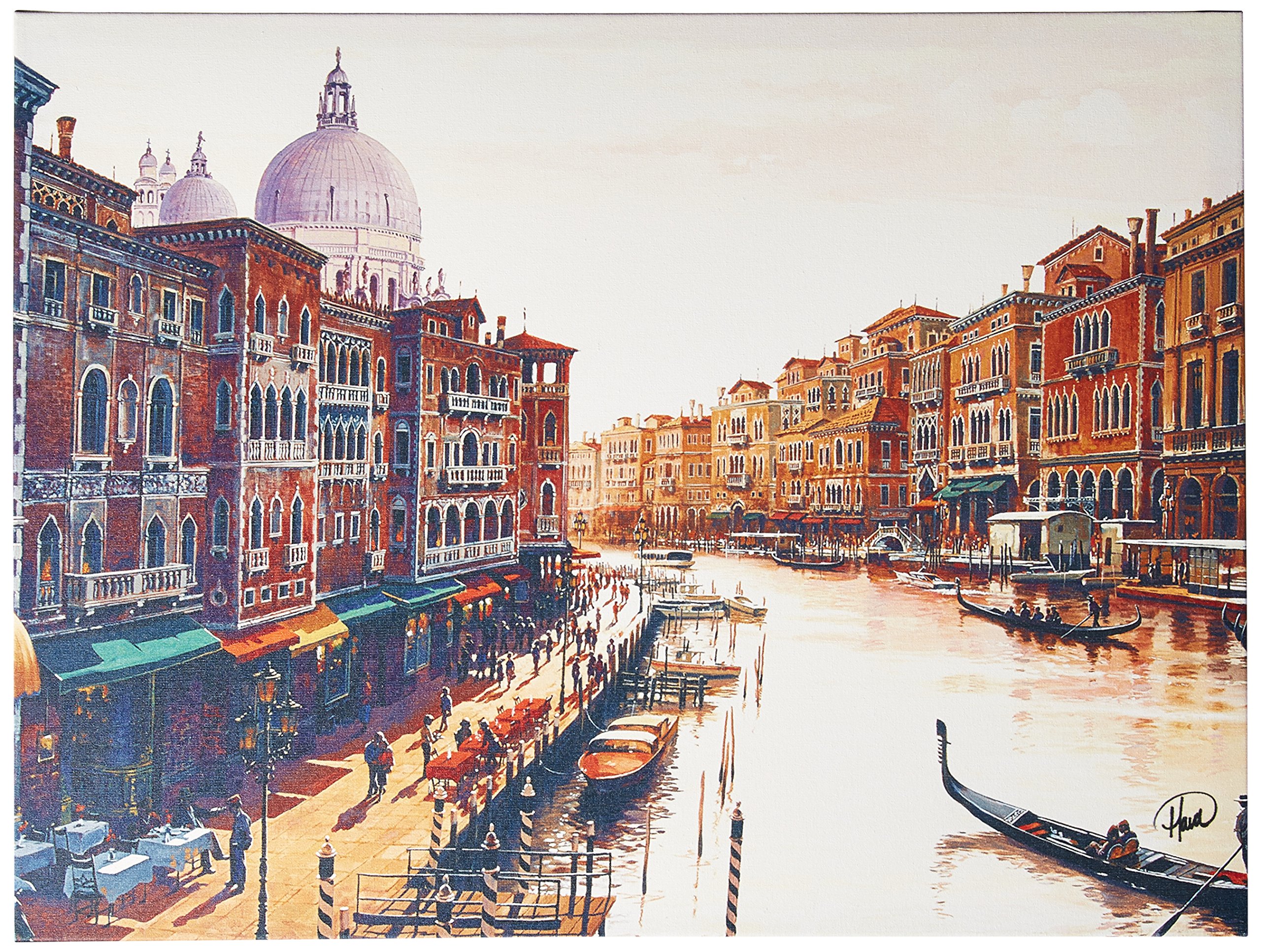 Algopix Similar Product 11 - Venice by Hava 18x24Inch Canvas Wall