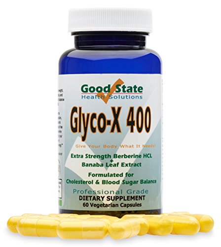 Algopix Similar Product 11 - Good State GlycoX 400 with Berberine