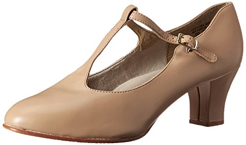 Algopix Similar Product 19 - Capezio Jr Footlight TStrap Caramel