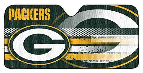 Algopix Similar Product 17 - Green Bay Packers NFL Auto Sun Shade