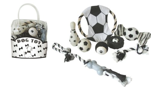 Algopix Similar Product 6 - Pet Life Eight Piece Soccer Themed Dog