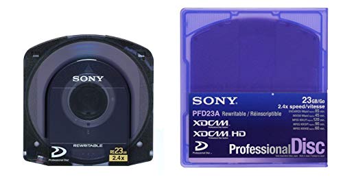 Algopix Similar Product 9 - SONY XDCAM PROFESSIONAL DISC PFD-23A