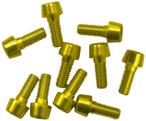 Algopix Similar Product 5 - MSC Bikes Bolts Alu7075T6 M5x16 Gold