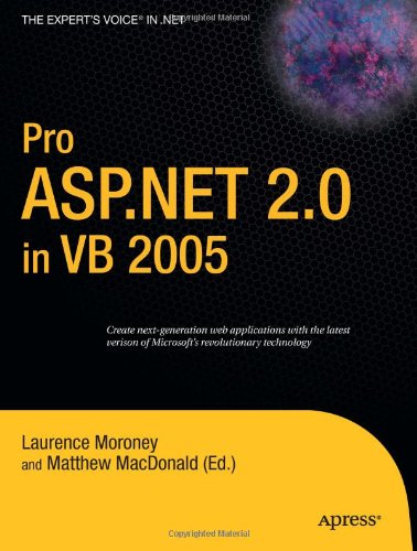 Algopix Similar Product 13 - Pro ASPNET 20 in VB 2005 Experts